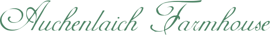 www.auchenlaichfarmhouse.co.uk Logo